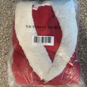 Victoria’s Secret Cozy Long Robe Vibrant Red